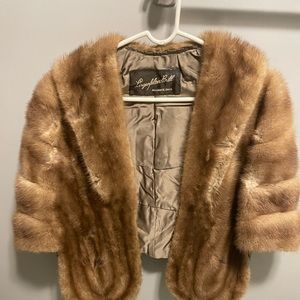 Vintage LingerFelt-Brill fur shawl, Beauty, gorgeous